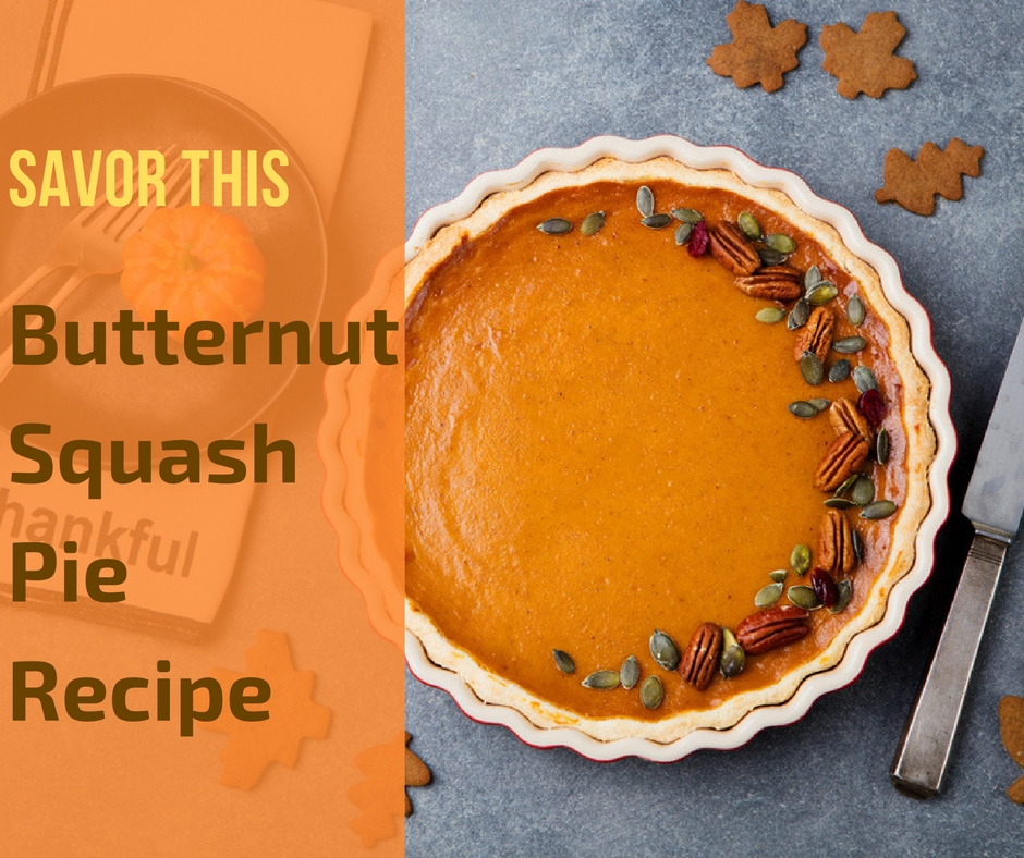 Butternut Squash Pie Recipe