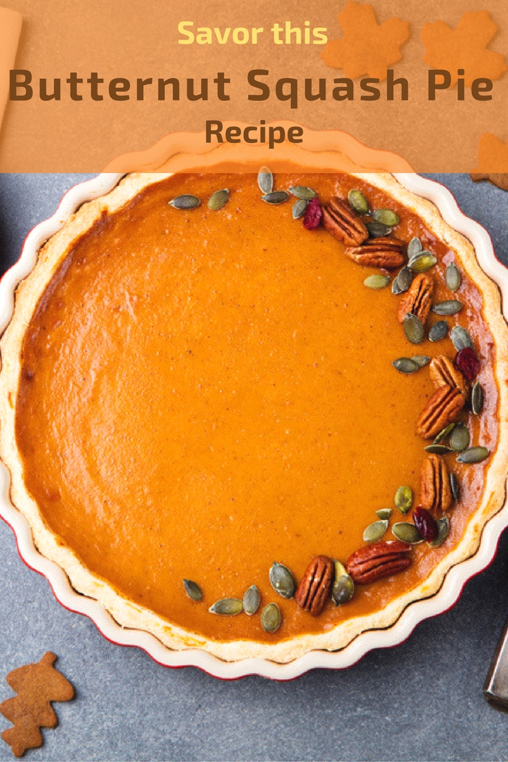 Butternut Squash Pie Recipe