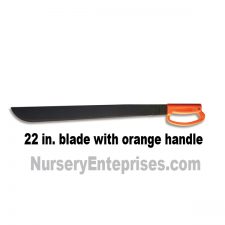 Machete 22 inch Orange Handle Guard | Nursery Enterprises