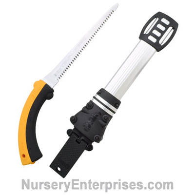 Silky Tsurugi 200 mm medium tooth straight blade saw and scabbard | Nursery Enterprises