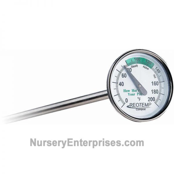 REOTEMP Backyard Compost Thermometer | Nursery Enterprises